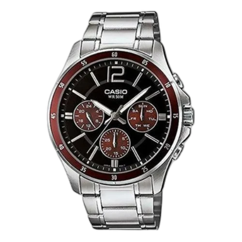 CASIO Quartz Limited Edition Waterproof Unisex Mens Silver Analog