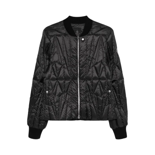 Rick Owens x Moncler Woven Geocamo Flight Jacket 'Black'