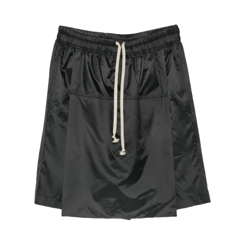 Rick Owens x Moncler Woven Kilt Shorts 'Black'