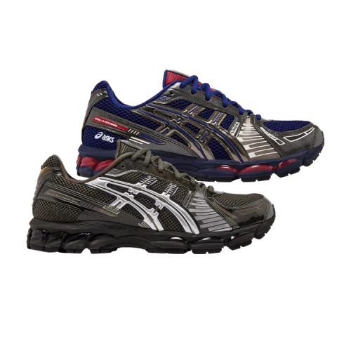 Marvel vs. Capcom x Kith x ASICS Gel Nimbus 10.1 'Double Box - Captain America vs. Guile' With Comic Book