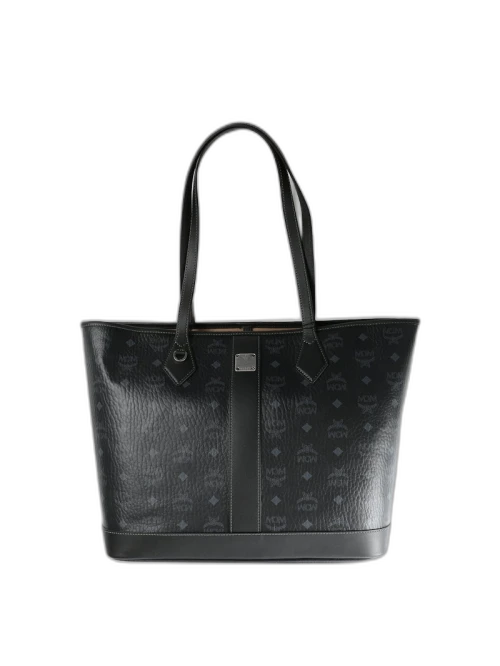 MCM Liz Vi Medium Shopper Black