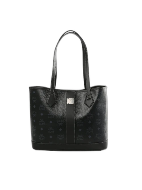 MCM Liz Vi Small Shopper Black