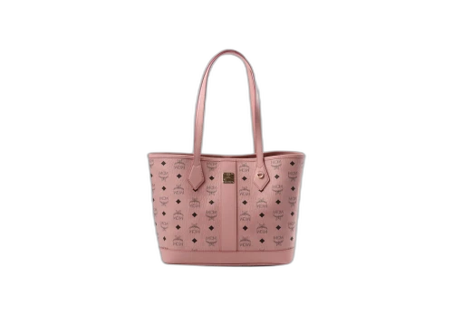 MCM Liz Vi Shopper Small Bag Soft Pink