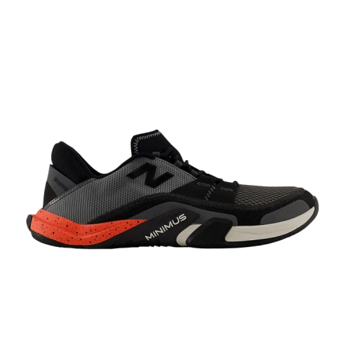New Balance Minimus TR v2 Black Grey Urgent Red