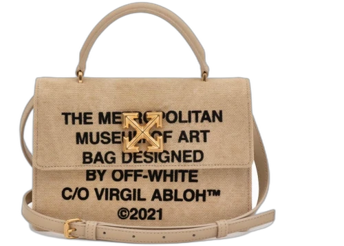 Off-White x The Met Handbag Neutral