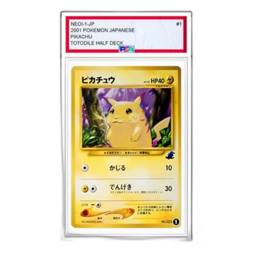 Pokemon Intro Packneo [neoI 1] 'Pikachu: Old Back'
