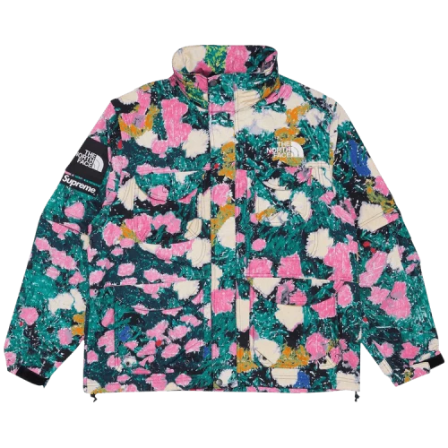 Supreme x The North Face Trekking Convertible Jacket 'Flowers'
