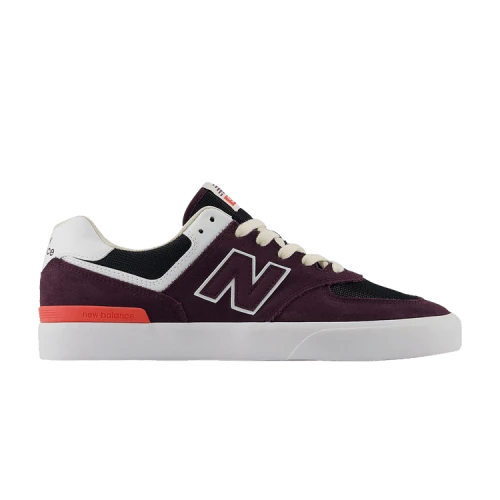 New Balance Numeric 574 Vulc 'Plum Brown White'