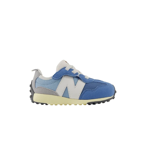 (TD) New Balance 327 Hook & Loop Shoes 'Blue White'