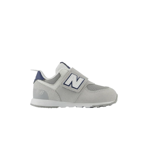 New Balance 574 Hook and Loop Brighton Grey Navy (TD)