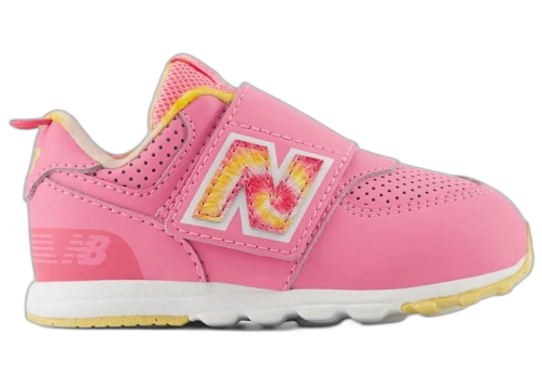 New Balance 574 Hook and Loop Signal Pink Clementine Tie-Dye (TD)