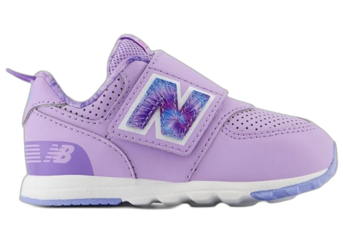 New Balance 574 Hook and Loop Lilac Glo Electric Sky Tie-Dye (TD)