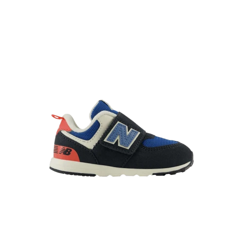 New Balance 574 Hook and Loop Phantom Blast Red (TD)