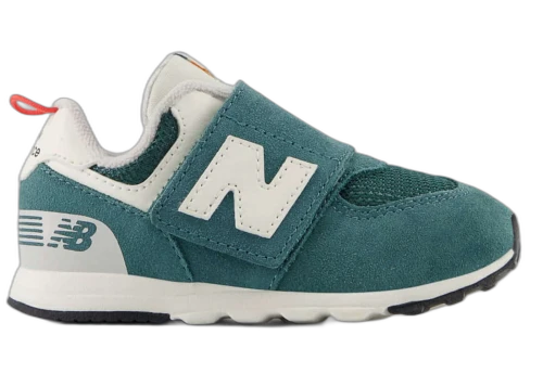 New Balance 574 Hook and Loop New Spruce Blast Red (TD)