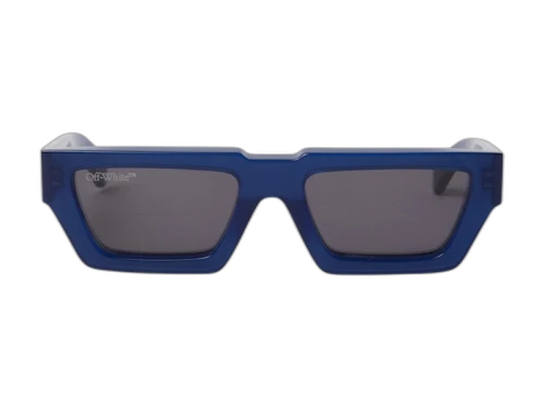 OFF-WHITE Manchester Sunglasses Blue (OERI002C99PLA0024607)