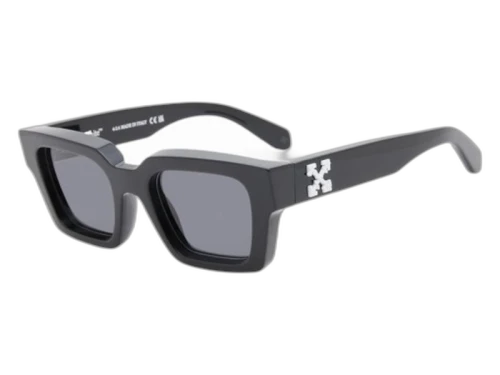 OFF-WHITE Virgil Sunglasses Black Dark Grey Polarized (OERI008C99PLA0051007-FR)