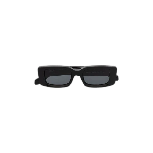 OFF-WHITE Arthur Square Frame Sunglasses Black/White SS22 (OERI016C99PLA0011007)