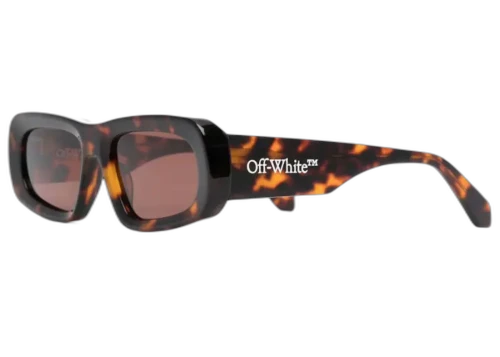 OFF-WHITE Austin Sunglasses Havana/Brown (OERI065S23PLA0016064)