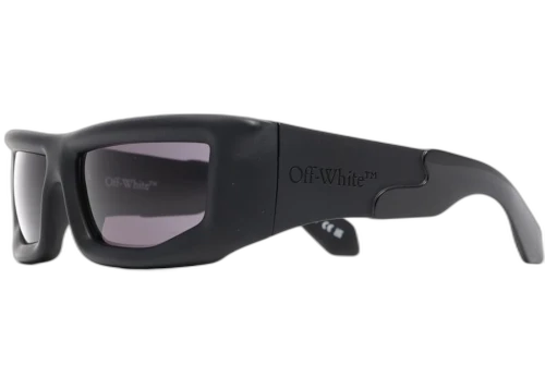 OFF-WHITE Volcanite Square Sunglasses Black (OERI074S23PLA0011007)