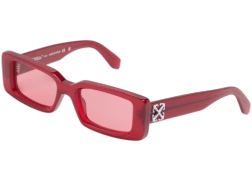 OFF-WHITE Arthur Sunglasses Burgundy Burgundy (OERI127S24PLA0012828-FR)