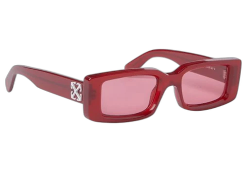 OFF-WHITE Arthur Sunglasses Red (OERI127S24PLA0012828)