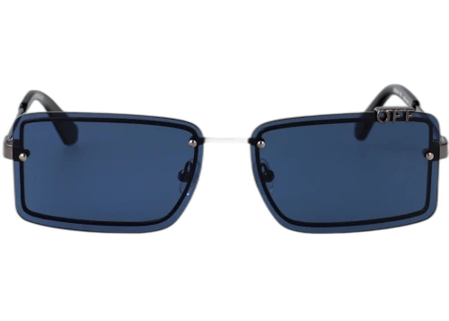 OFF-WHITE Tampa Sunglasses Gunmetal Blue