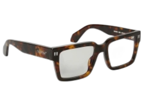 OFF-WHITE Style 54 Eyeglasses Havana/Clear Lens (OERJ054S24PLA0016000-FR)