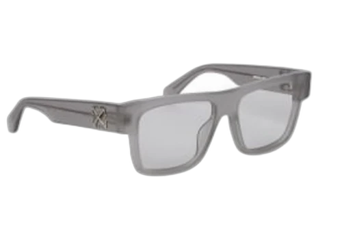 OFF-WHITE Style 60 Eyeglasses Grey/Clear Lens (OERJ060S24PLA0010900-FR)