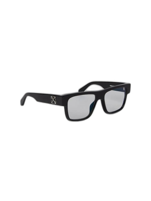 OFF-WHITE Style 60 Eyeglasses Black/Clear Lens (OERJ060S24PLA0011000-FR)
