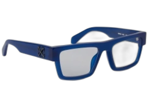 OFF-WHITE Style 61 Eyeglasses Blue/Clear Lens (OERJ061S24PLA0014500-FR)