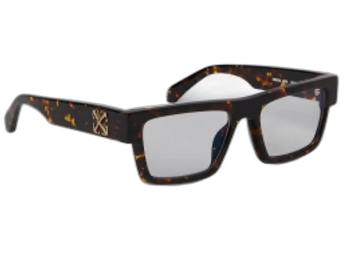 OFF-WHITE Style 61 Eyeglasses Havana/Clear Lens (OERJ061S24PLA0016000-FR)