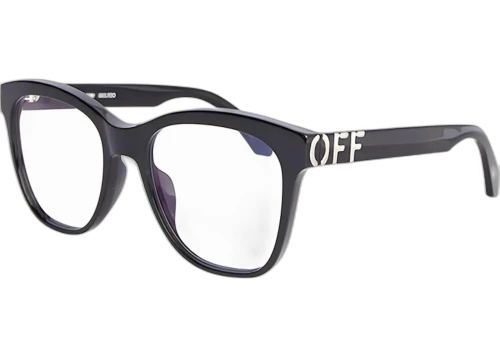 OFF-WHITE Style 69 Eyeglasses Black/Clear Lens (OERJ069S24PLA0011000-FR)