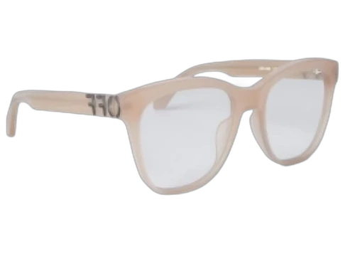 OFF-WHITE Style 69 Eyeglasses Beige/Clear Lens (OERJ069S24PLA0016100-FR)
