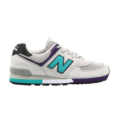 New Balance 576 MiUK Nineties Off White Purple Teal
