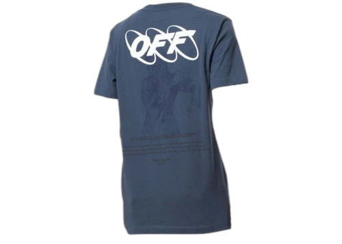 OFF-WHITE Mirko First S/S Slim T-shirt Dark Blue