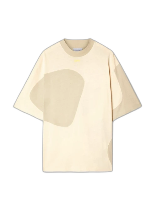 OFF-WHITE Golf Arrow T-shirt Beige