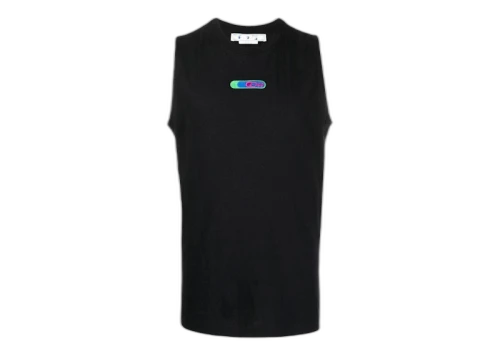 OFF-WHITE Weed Arrows Sleeveless T-Shirt Black/Multi