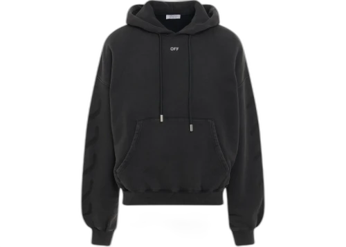 OFF-WHITE St Matthew Hoodie Black