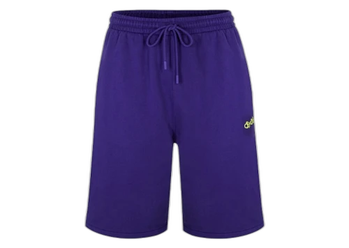 OFF-WHITE Opposite Arrow Skate Sweatshort Purple/Lime