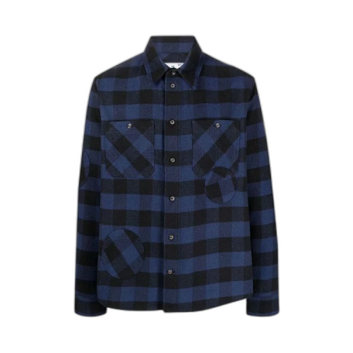 Off-White Special Flannel Shirt 'Light Grey'