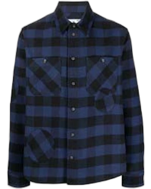 OFF-WHITE Special Flannel Shirt Blue/Black