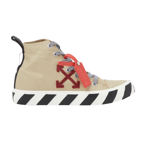 Off-White Vulcanized Mid 'Sand Burgundy'