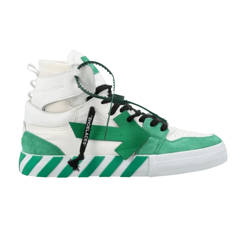 Off-White Vulc Sneaker High 'White Green Black'