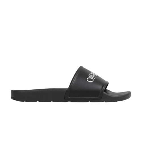 Off-White Bookish Logo Slide 'Black'