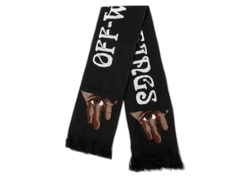 OFF-WHITE Seeing Things Scarf Black