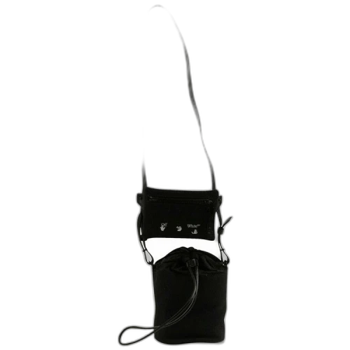 Off-White Canvas Bucket Bag 'Black'