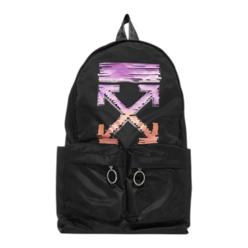 Off-White Marker Backpack 'Black/Fuchsia'