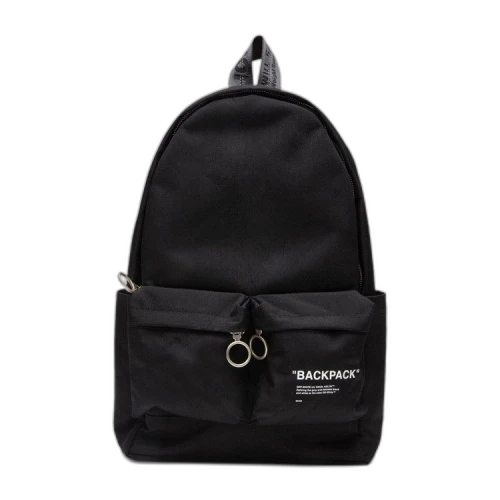Off-White Quote Tote Backpack 'Black/White'