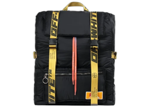 OFF-WHITE Oversize Puffy Backpack Black