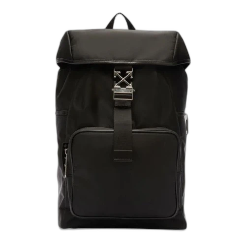 OFF-WHITE Arrow Tuc Nylon Backpack Black